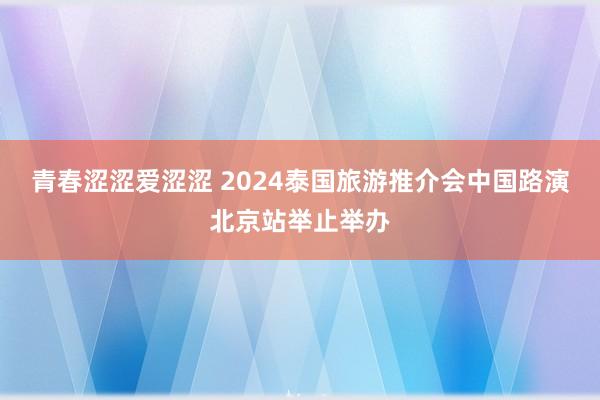 青春涩涩爱涩涩 2024泰国旅游推介会中国路演北京站举止举办