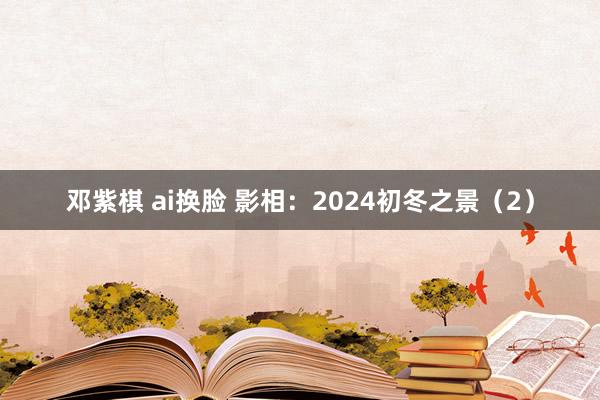 邓紫棋 ai换脸 影相：2024初冬之景（2）