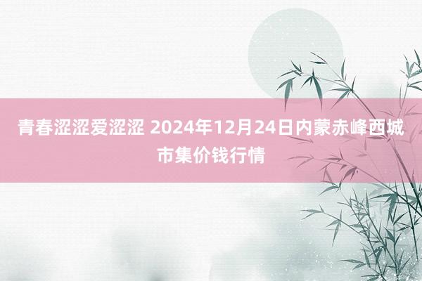 青春涩涩爱涩涩 2024年12月24日内蒙赤峰西城市集价钱行情